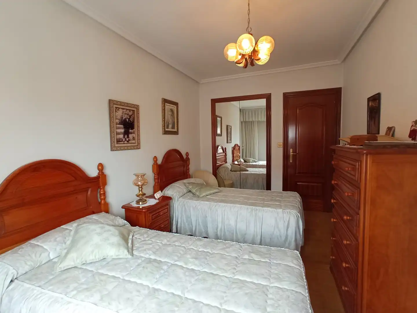 Bedroom of Flat for sale in Burgos  with Heating and Terrace