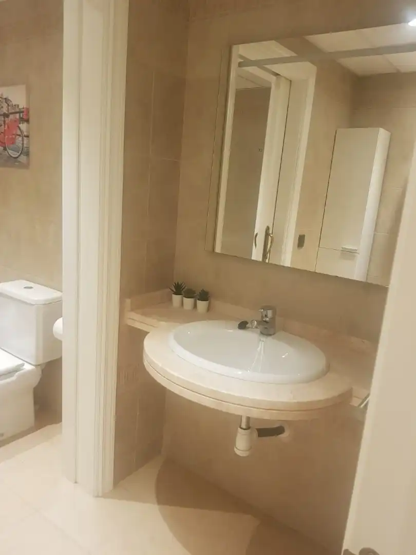 Bathroom of Flat for rent in Vícar  with Air Conditioner, Heating and Terrace