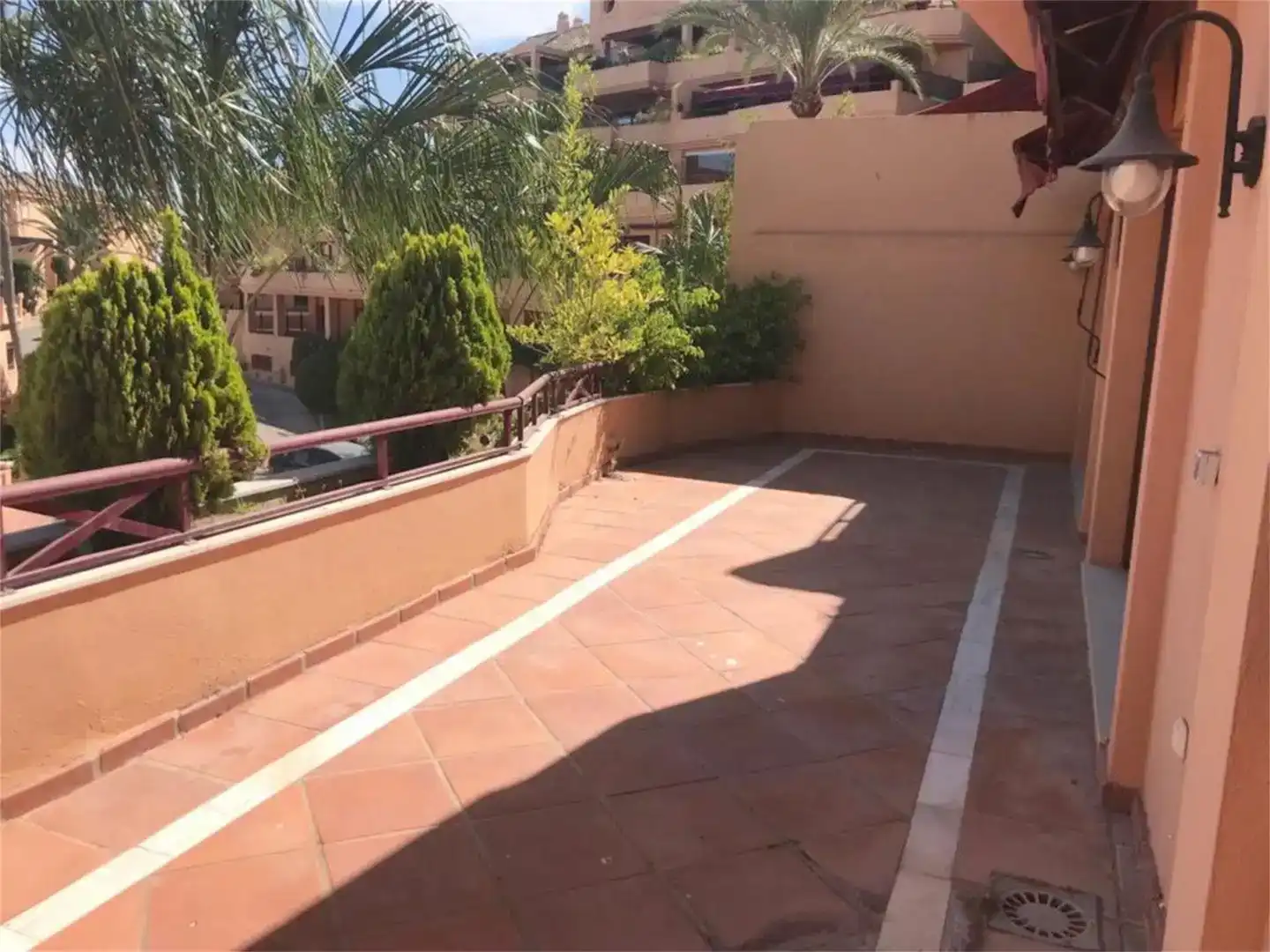 Terraza de Apartamento en venta en Estepona con Aire acondicionado y Piscina