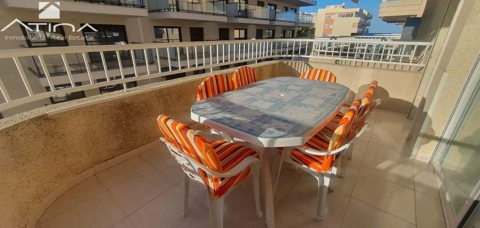Terrasse von Wohnungen zum Verkauf in Daimús mit Klimaanlage, Heizung und Privatgarten