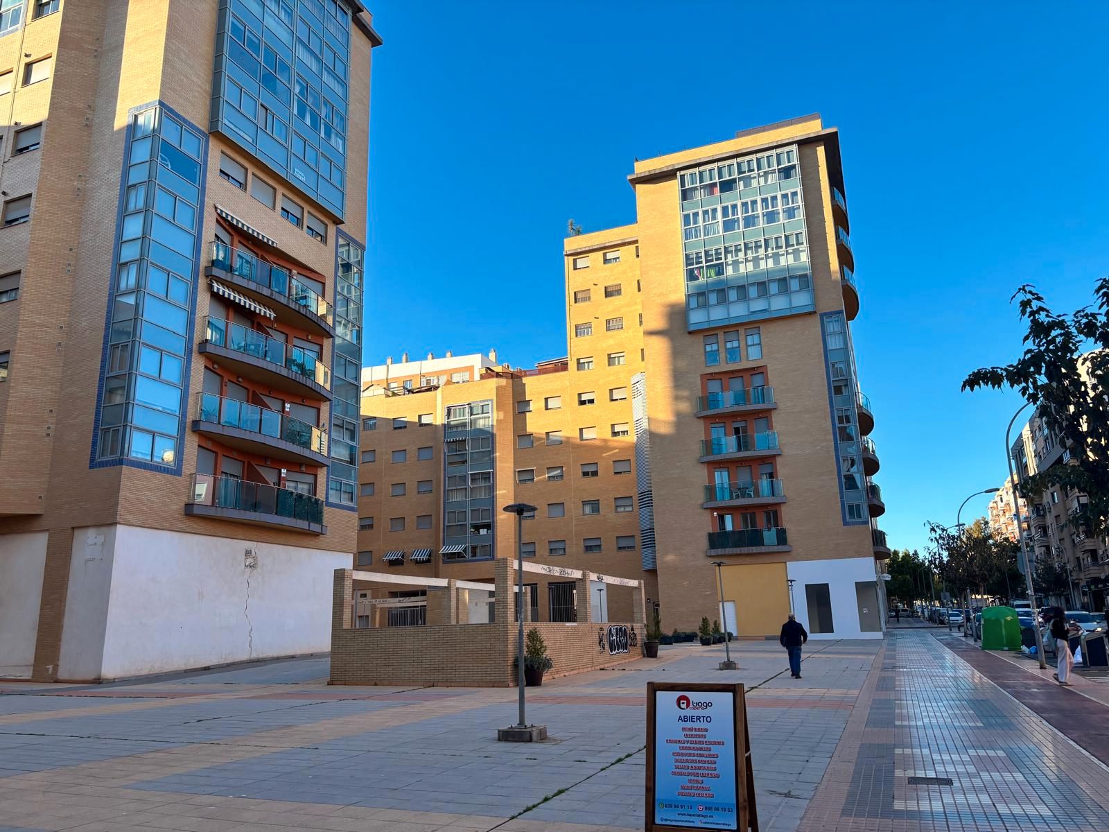 Vista exterior de Garatge en venda en Cartagena