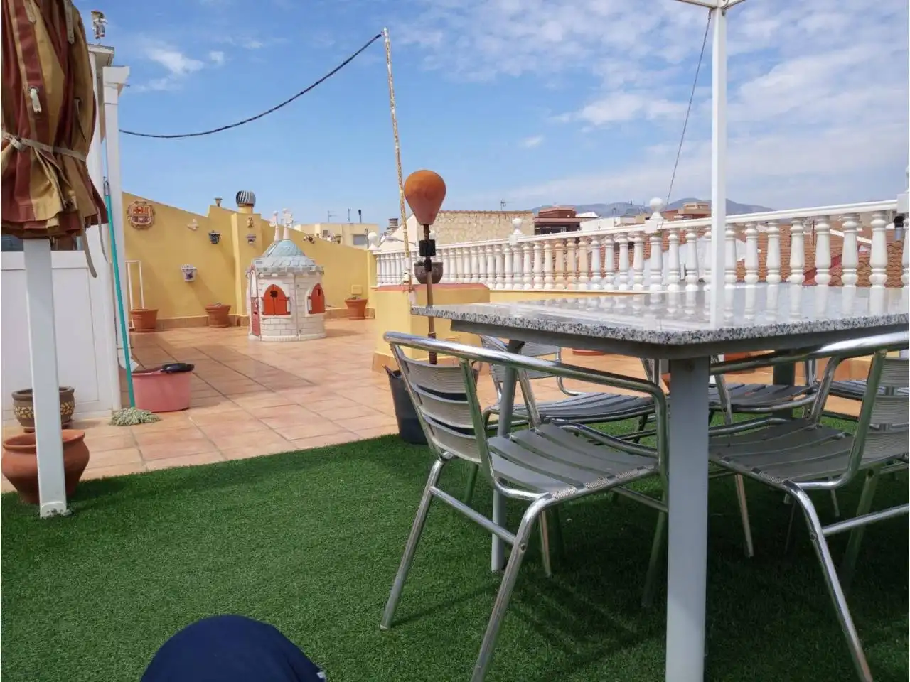 Terrassa de Casa o xalet en venda en El Ejido amb Aire condicionat, Parquet i Terrassa