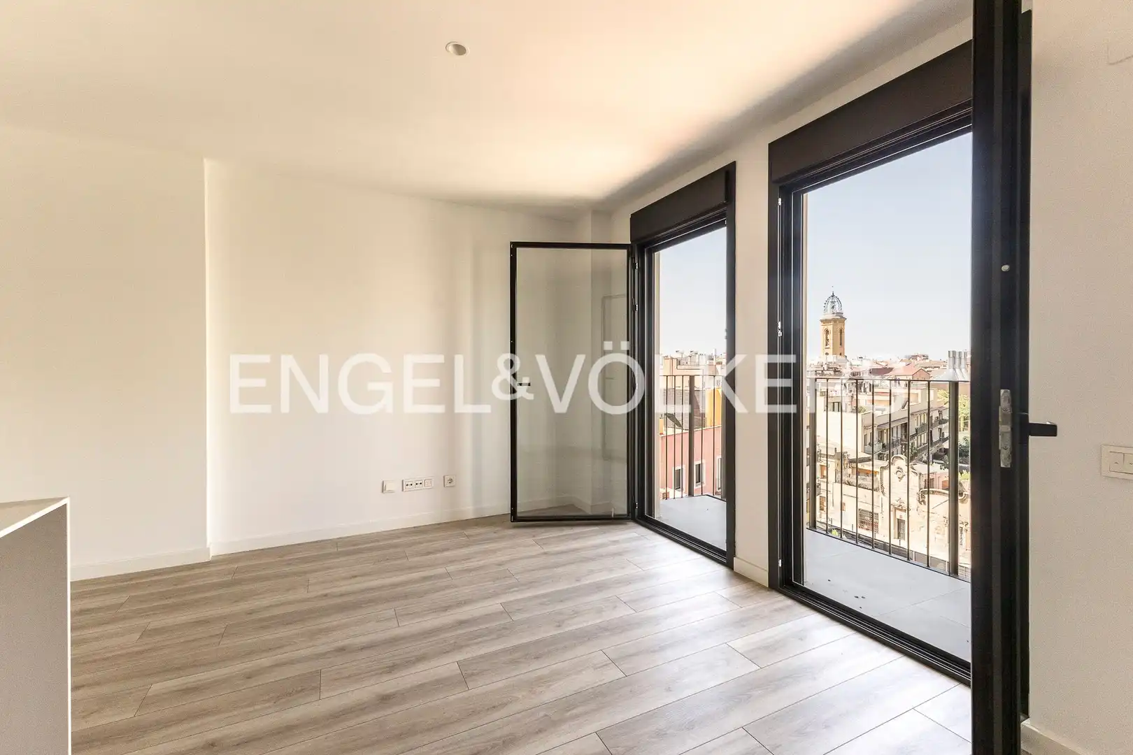 Sala d'estar de Pis de lloguer en Barcelona amb Aire condicionat, Calefacció i Parquet