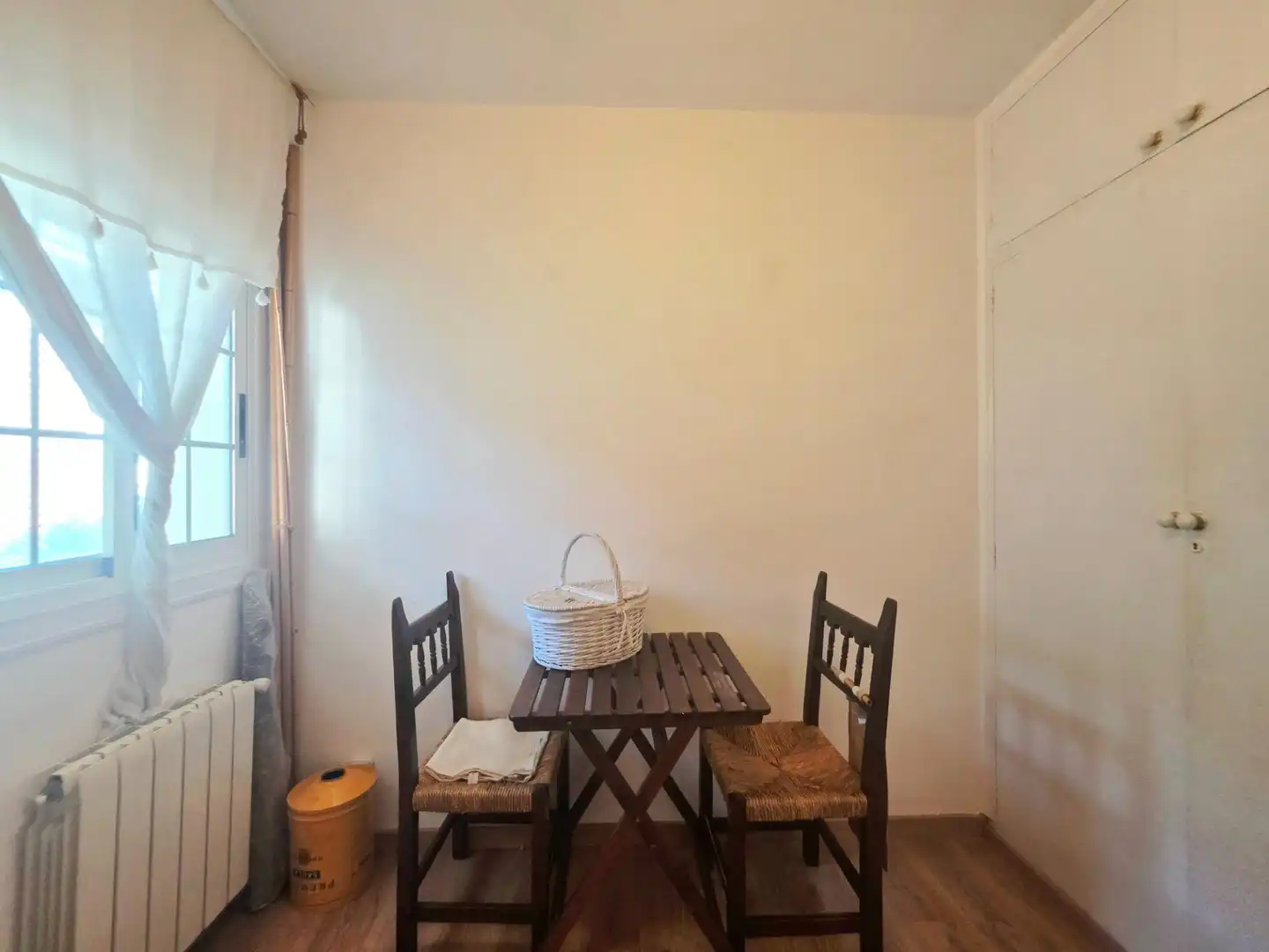 Dining room of Flat for sale in Castelldefels  with Heating, Parquet flooring and Terrace