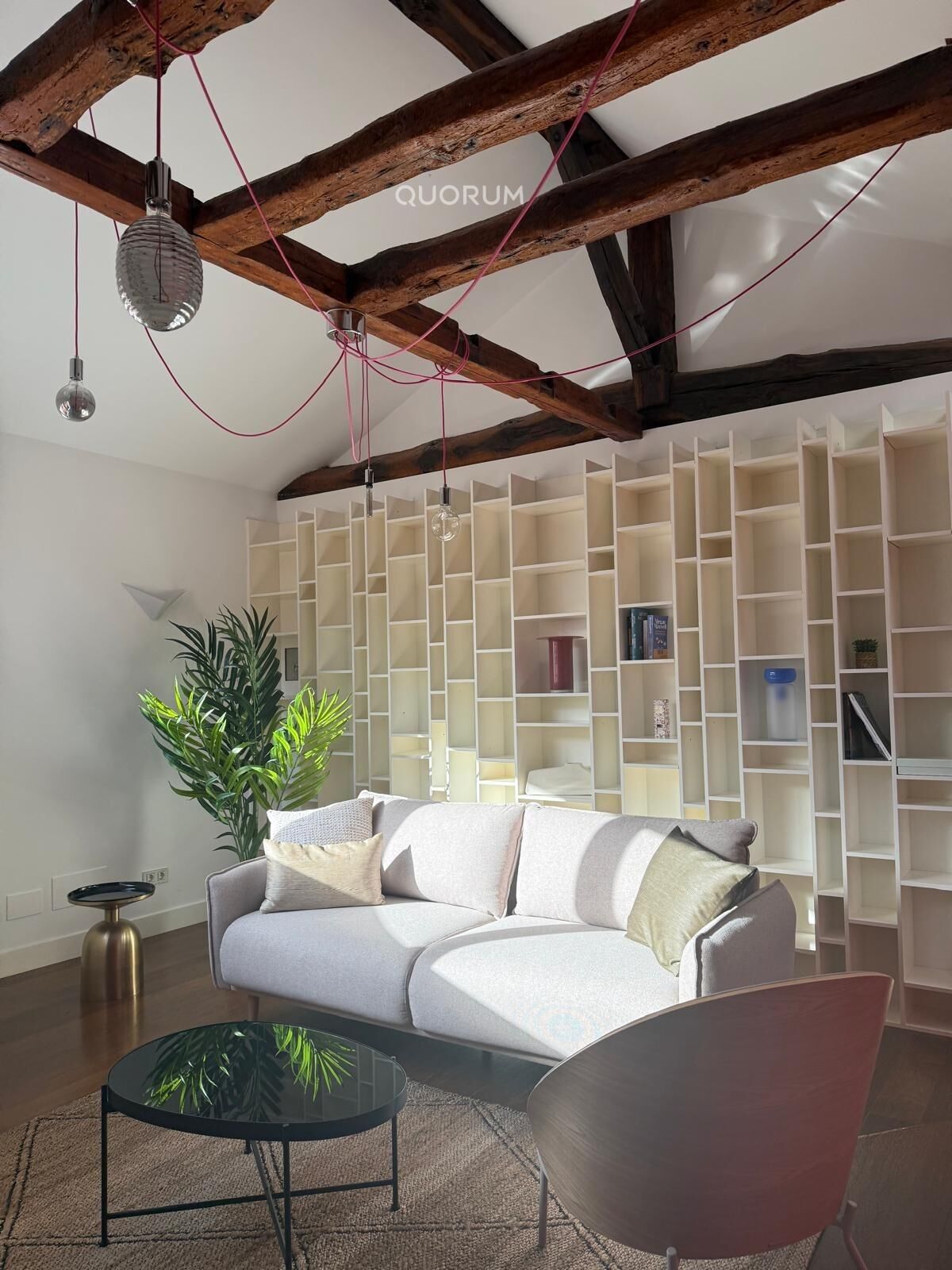 Sala de estar de Piso de alquiler en Bilbao  con Calefacción