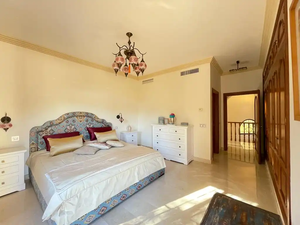 Dormitori de Casa o xalet de lloguer en Benahavís amb Aire condicionat, Calefacció i Jardí privat