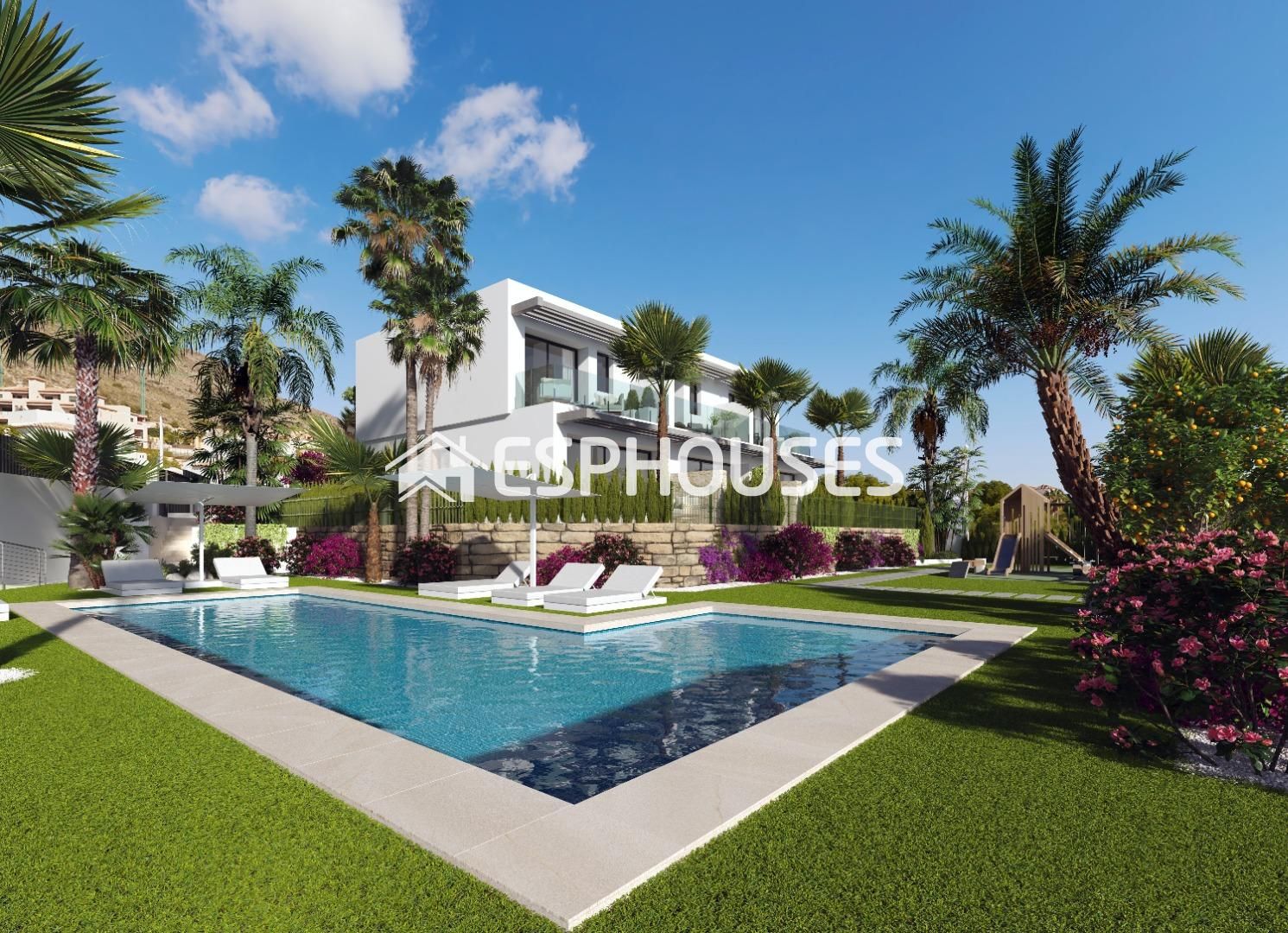 Casa adosada en venta en Finestrat con Terraza, Balcón y Domótica