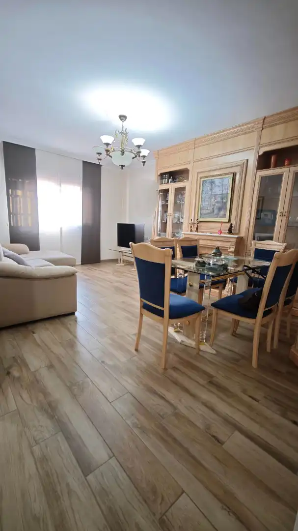 Dining room of Detached homes for sale in Roquetas de Mar  with Air Conditioner, Furnished and Balcony