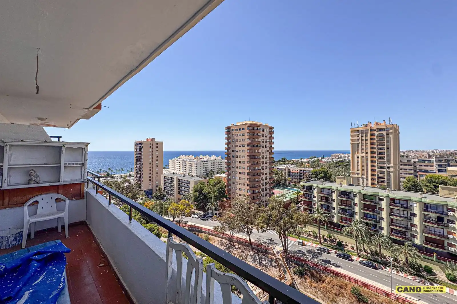 Exterior view of Flat for sale in Roquetas de Mar  with Terrace and Swimming Pool