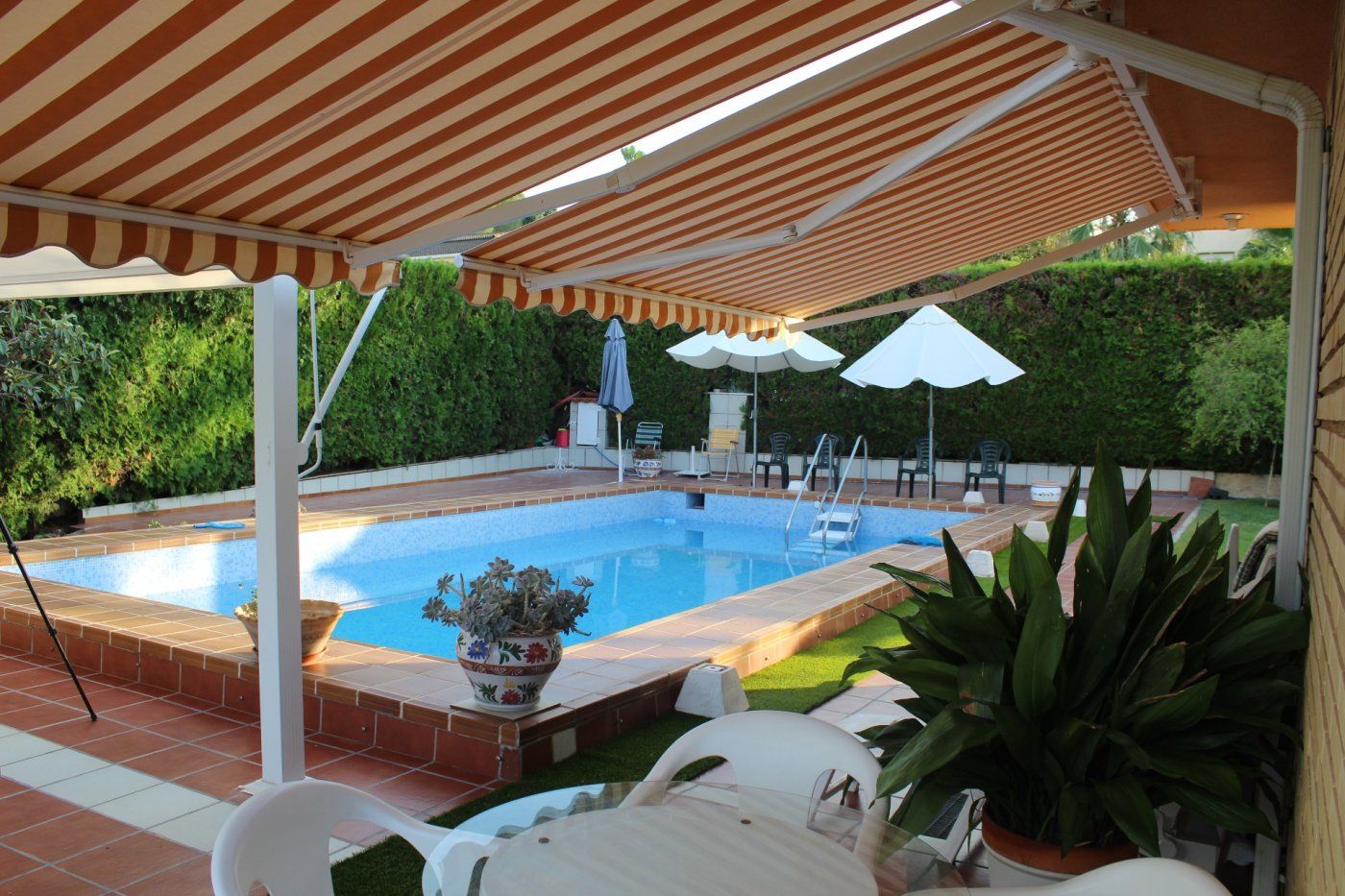 Swimming pool of House or chalet for sale in Picassent  with Air Conditioner, Heating and Private garden