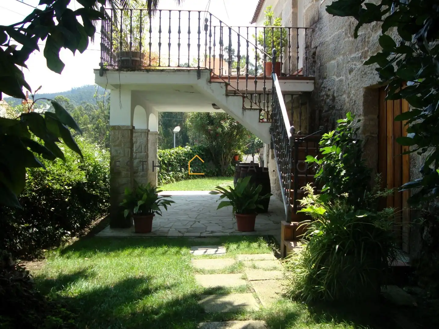 Jardín de Finca rústica en venta en Vilaboa con Trastero