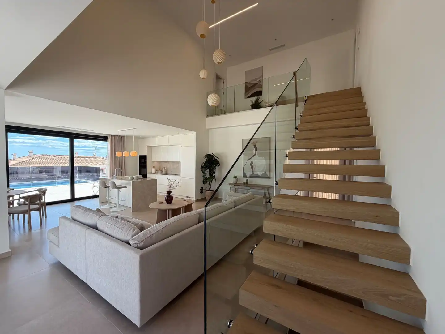 Sala de estar de Casa o chalet en venta en Rojales con Aire acondicionado, Trastero y Piscina