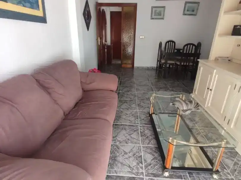 Sala d'estar de Pis de lloguer en Málaga Capital amb Balcó