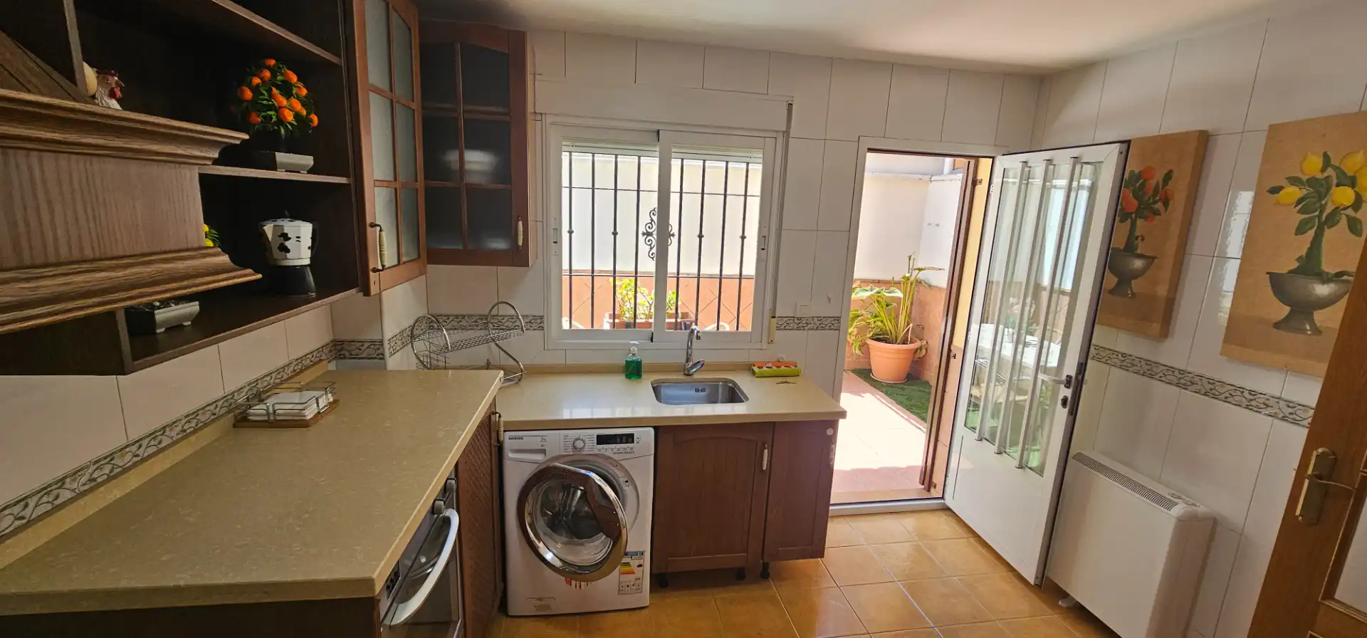 Cuina de Casa o xalet de lloguer en Maracena amb Moblat
