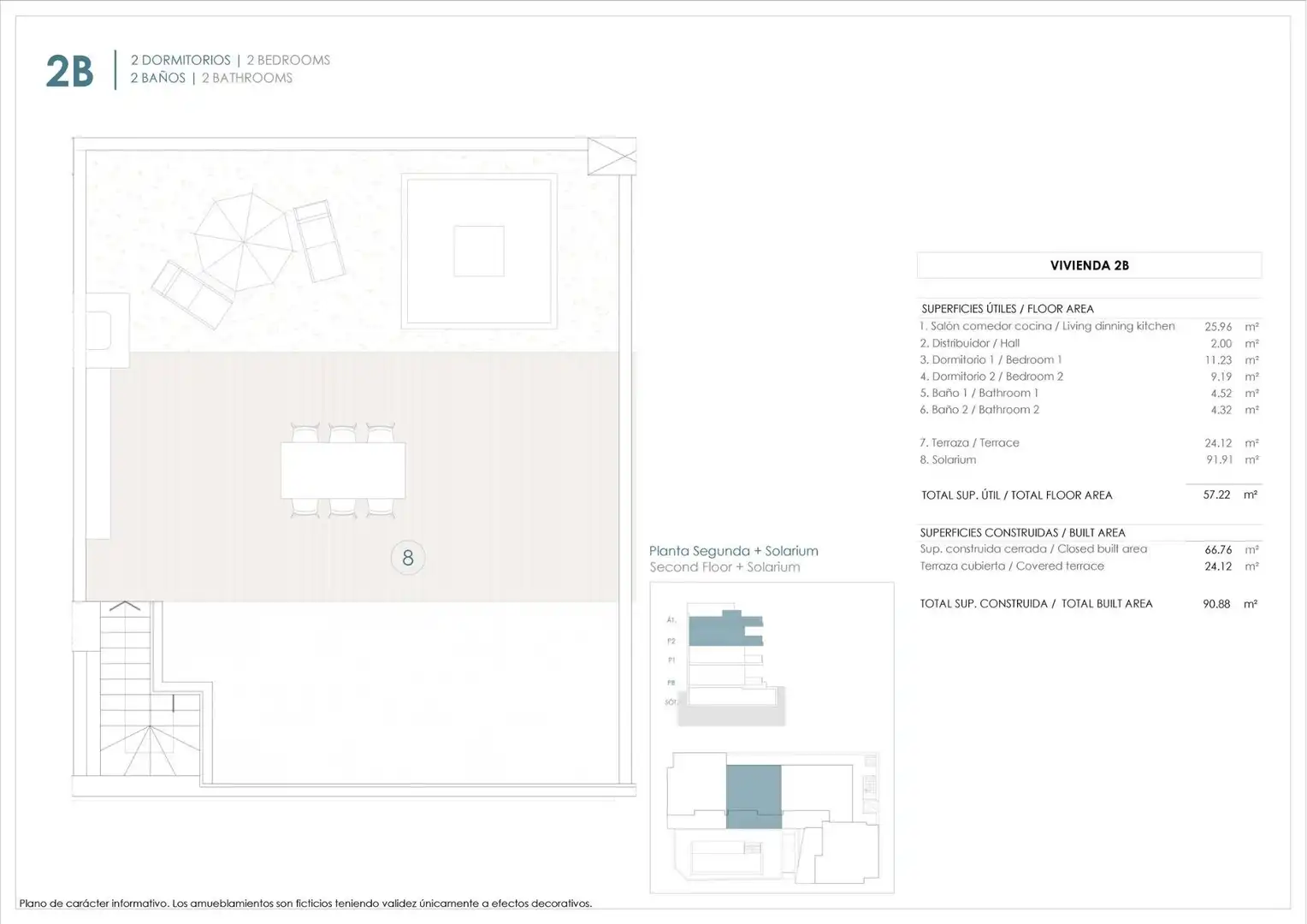 Attique avec piscine à vendre à Benijófar, imagen 8