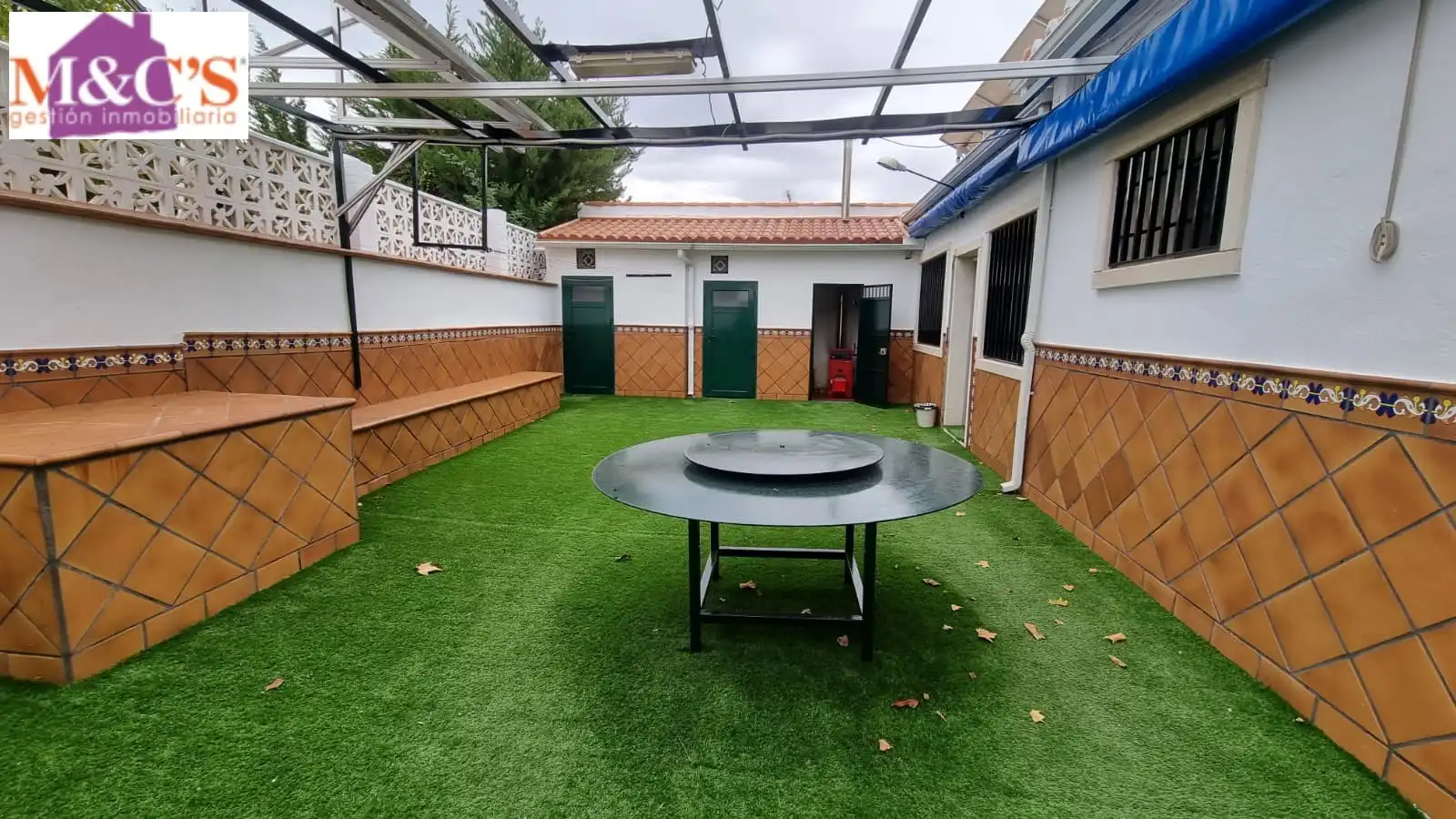 Terrassa de Casa o xalet en venda en Puertollano amb Aire condicionat, Calefacció i Jardí privat