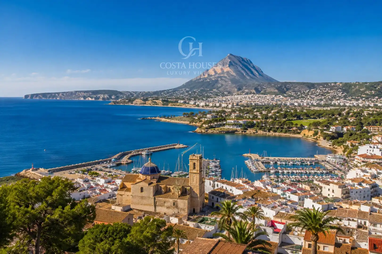 Vista exterior de Casa o xalet en venda en Jávea / Xàbia amb Calefacció, Jardí privat i Terrassa