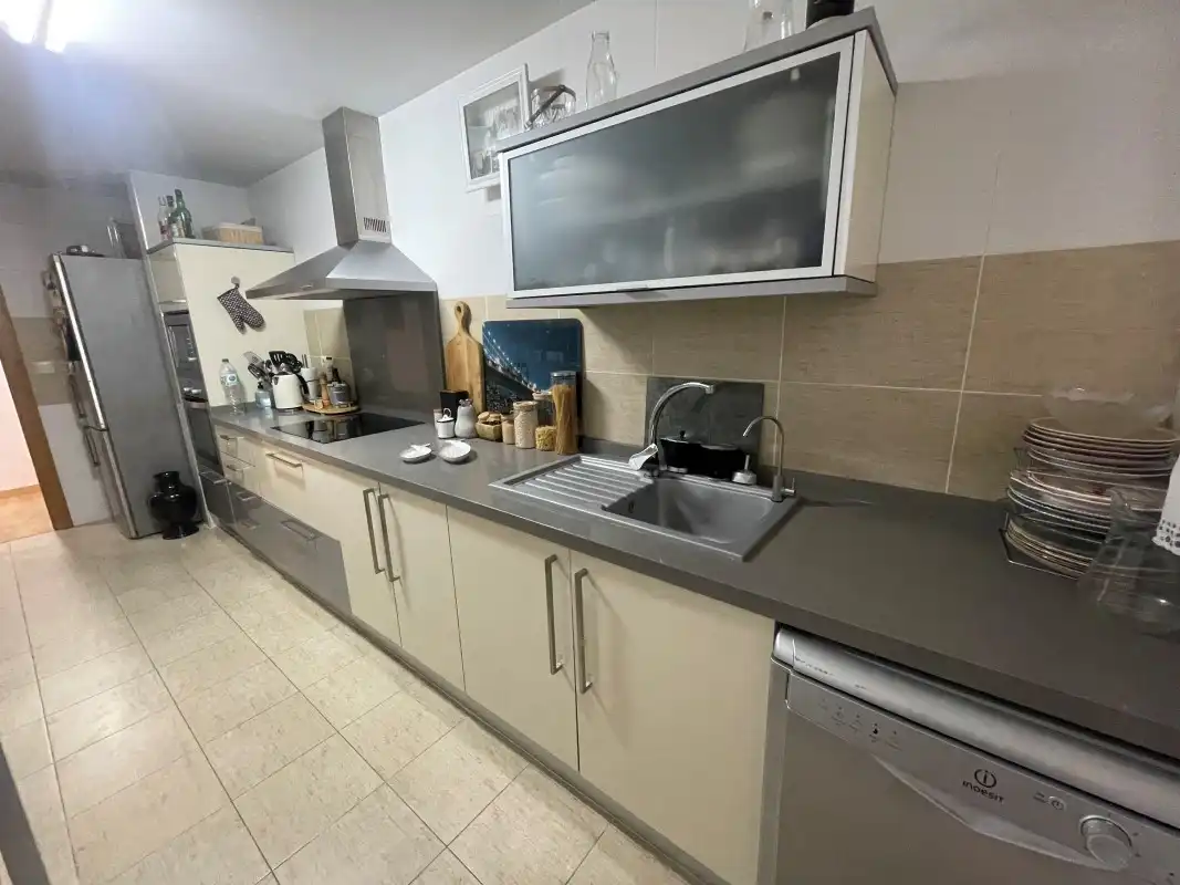 Cocina de Piso en venta en El Real de Gandia con Aire acondicionado, Amueblado y Balcón