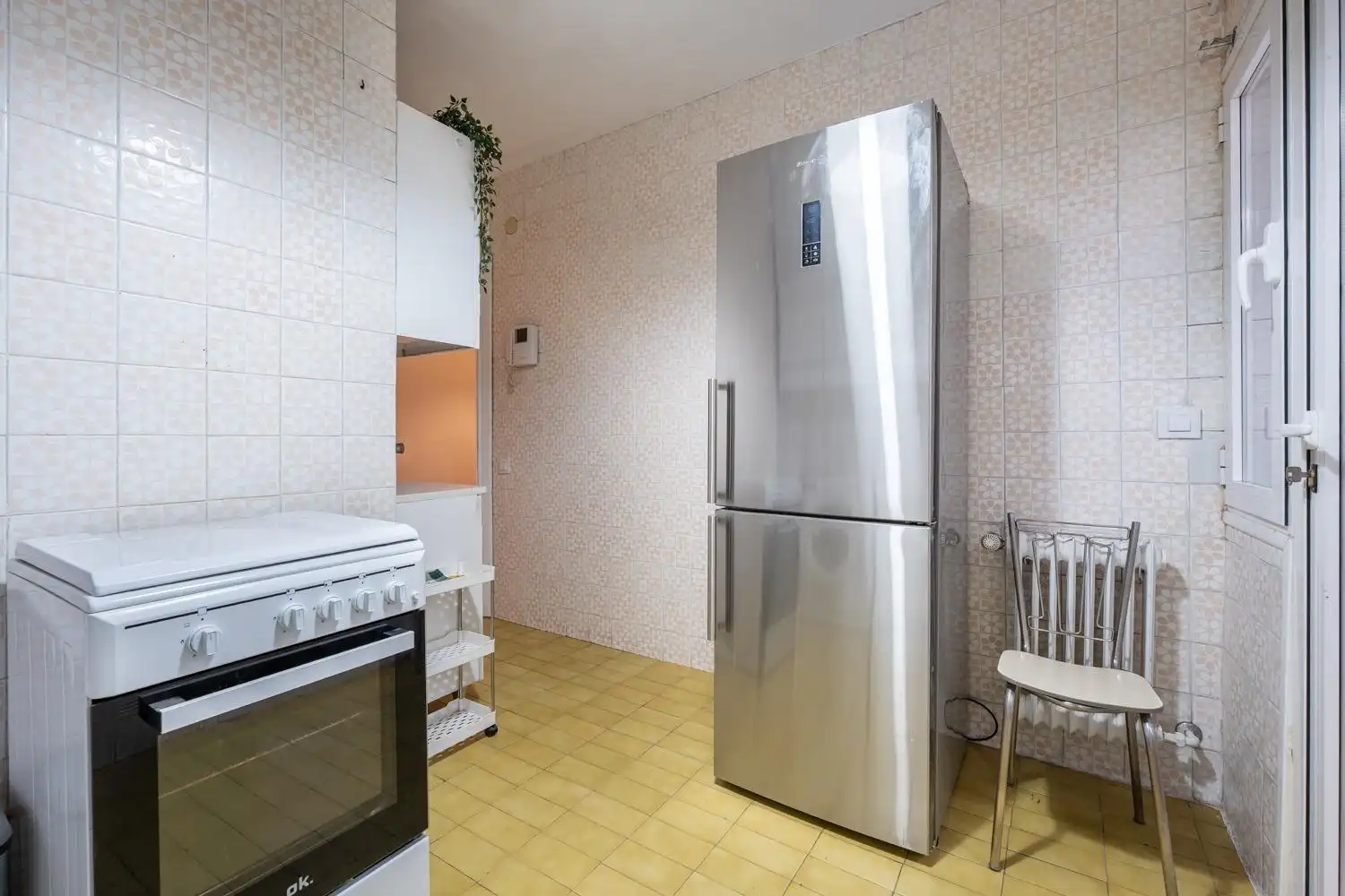 Küche von Wohnung zur Miete in Madrid mit Heizung und Terrasse