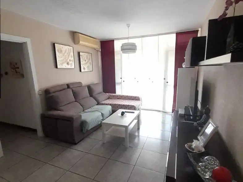 Sala d'estar de Pis en venda en Málaga Capital amb Aire condicionat i Terrassa
