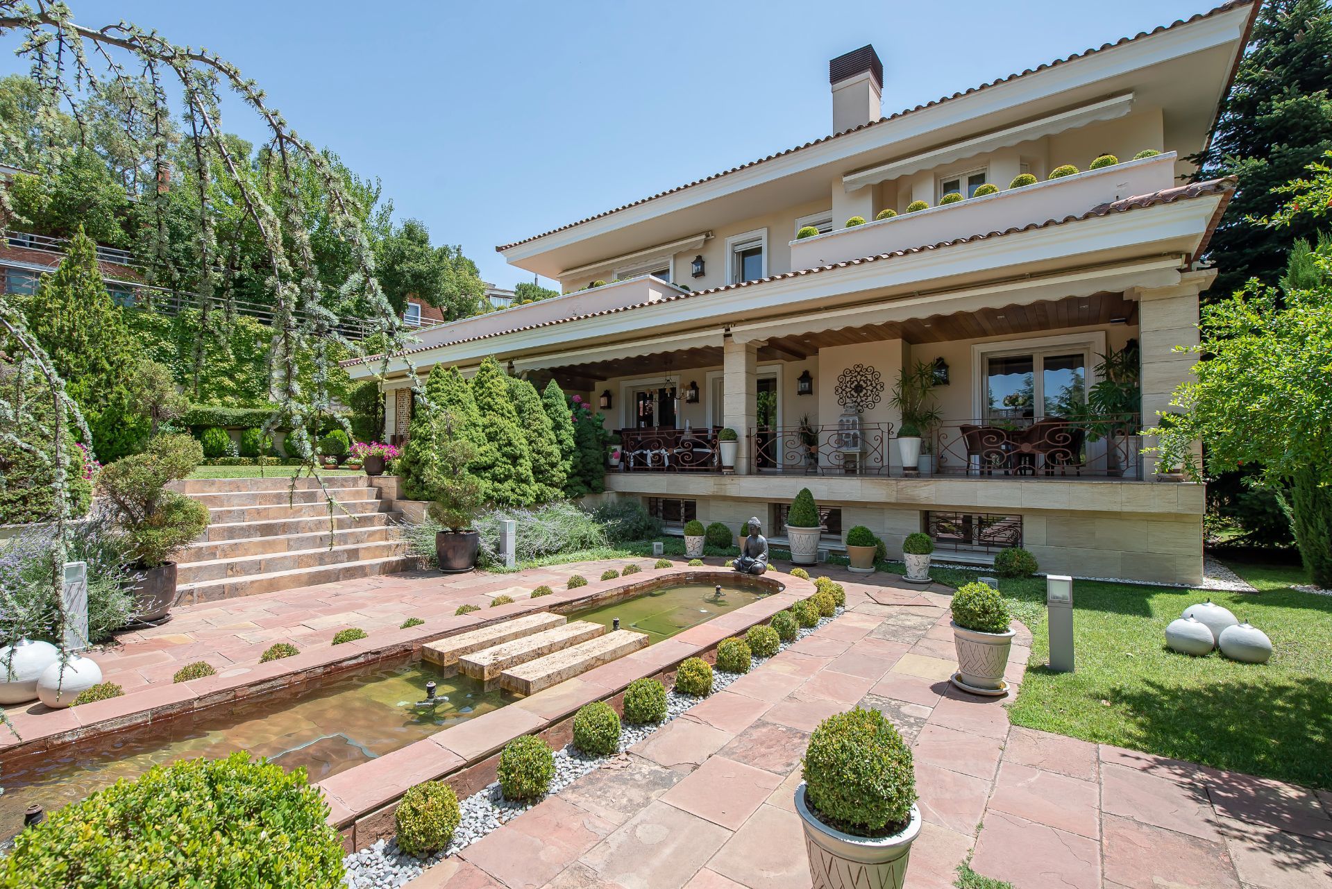 Terrassa de Casa o xalet en venda en Villaviciosa de Odón amb Aire condicionat, Calefacció i Terrassa