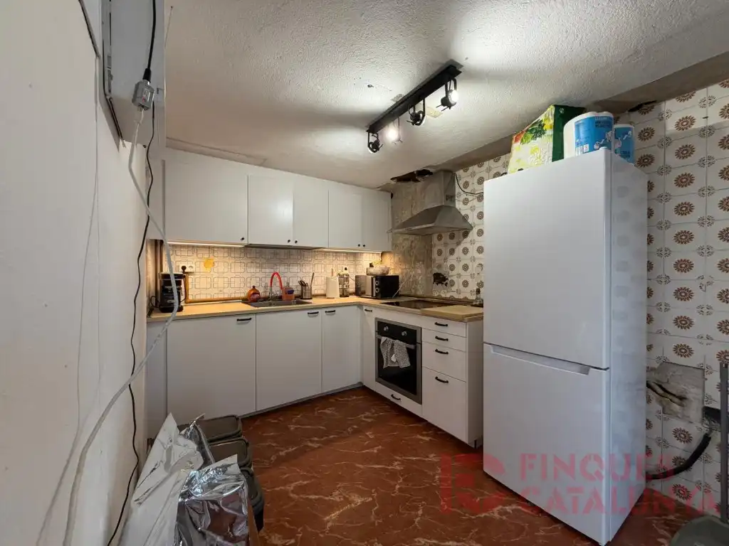 Cuina de Casa o xalet en venda en Anglès amb Terrassa