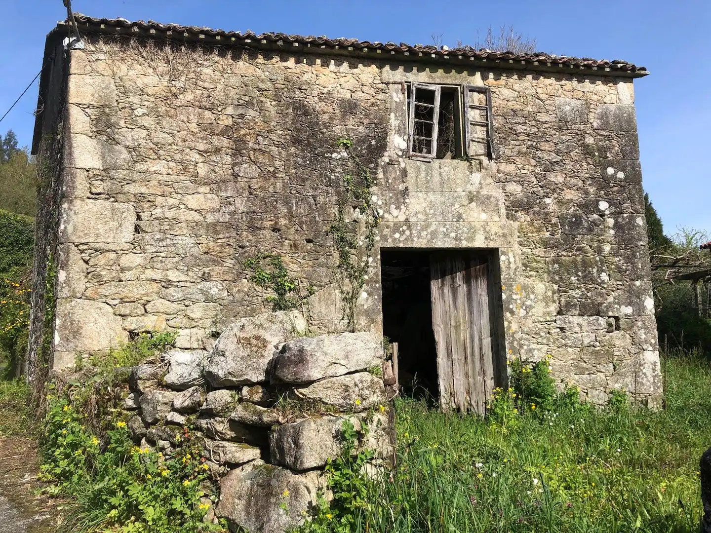Vista exterior de Casa o xalet en venda en Negreira