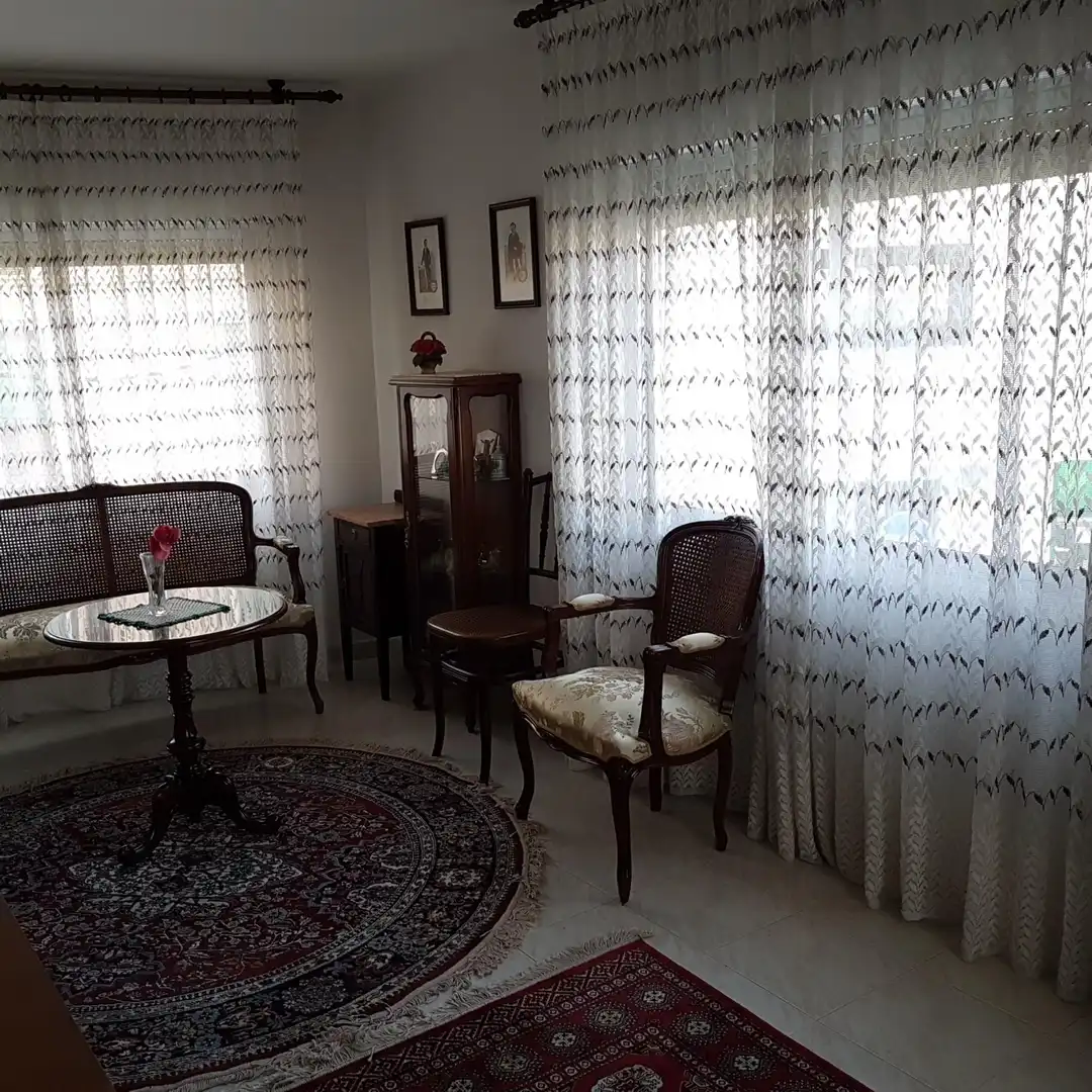 Sala de estar de Piso en venta en Arcos de Jalón con Calefacción, Amueblado y Horno
