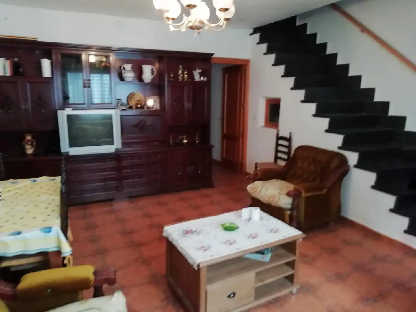 Detached homes for sale in Calle Santiago, Castillo de Garcimuñoz Living room of Detached homes for sale in Castillo de Garcimuñoz with Heating, Terrace and Furnished