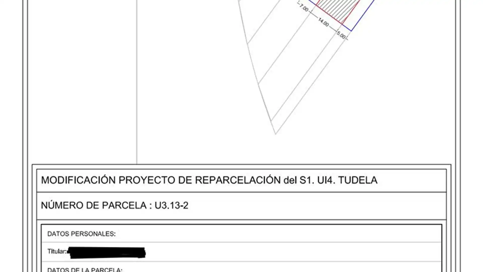 Terreno en venta en Tudela