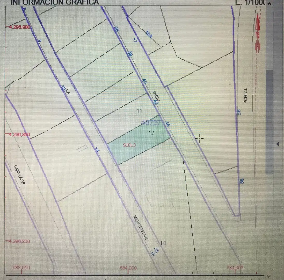 Land for sale in La Font de la Figuera