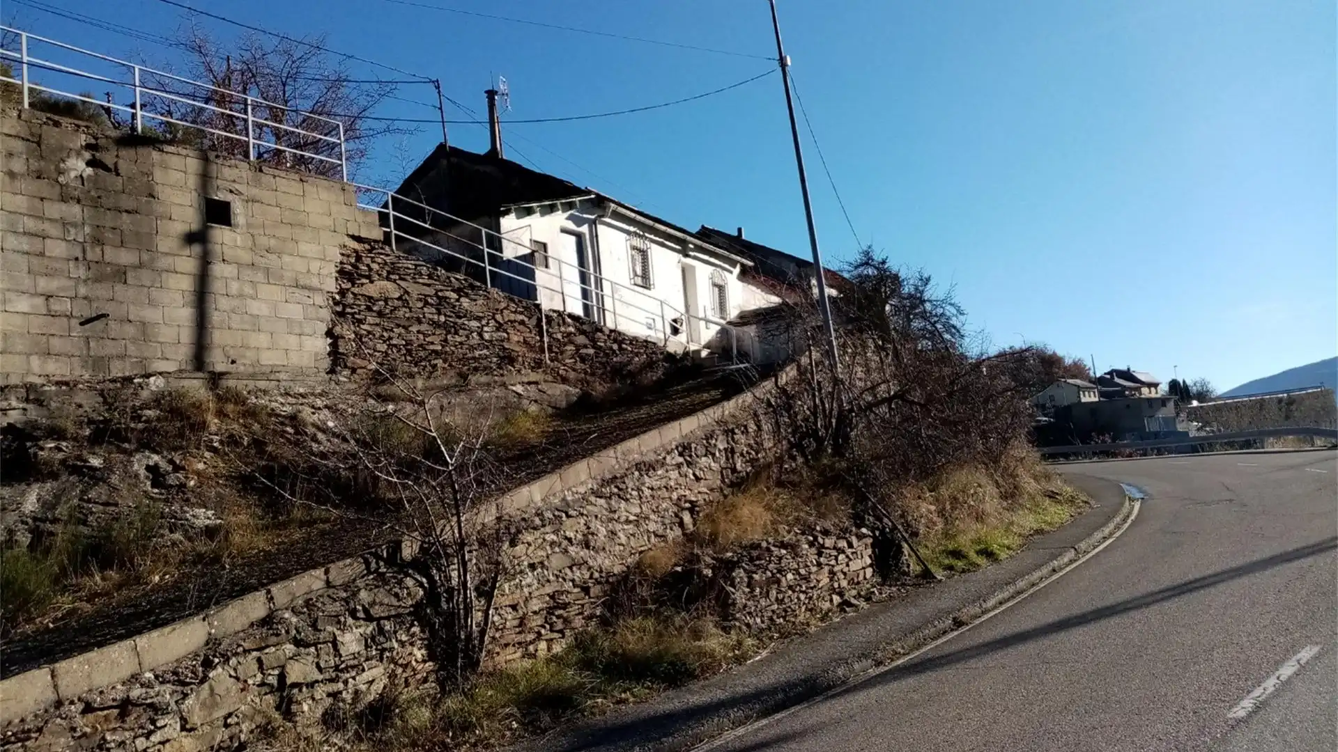 Vista exterior de Finca rústica en venta en Villablino con Calefacción, Jardín privado y Trastero