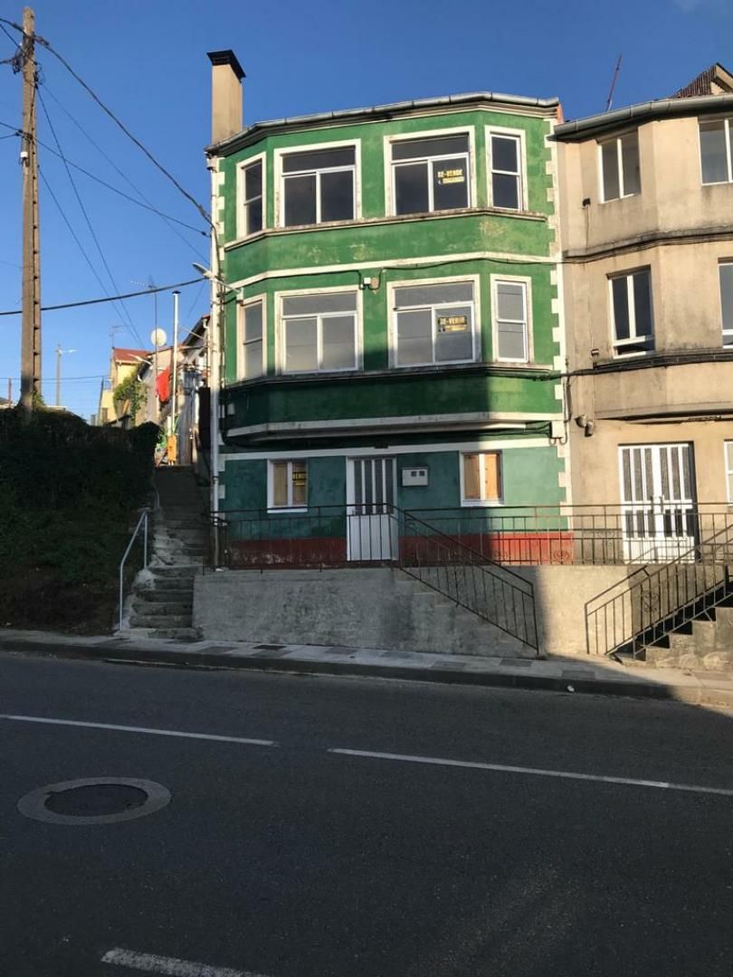 Exterior view of Single-family semi-detached for sale in Curtis  with Heating, Swimming Pool and Furnished