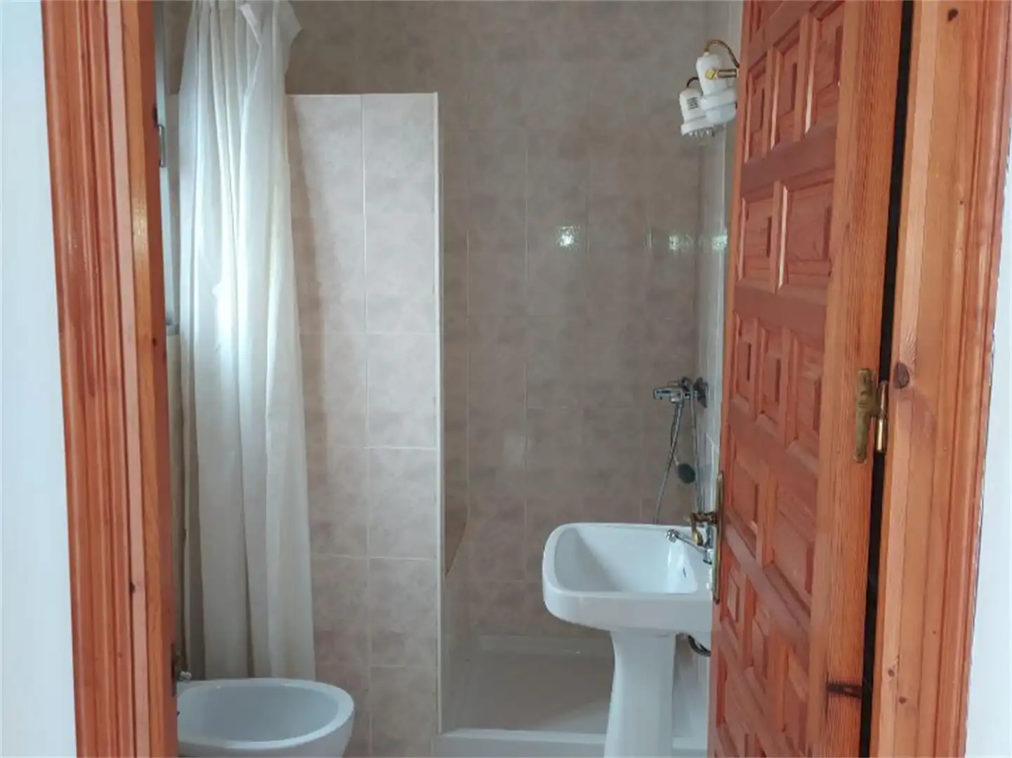 Bathroom of Flat for sale in La Puebla de los Infantes  with Air Conditioner, Heating and Furnished