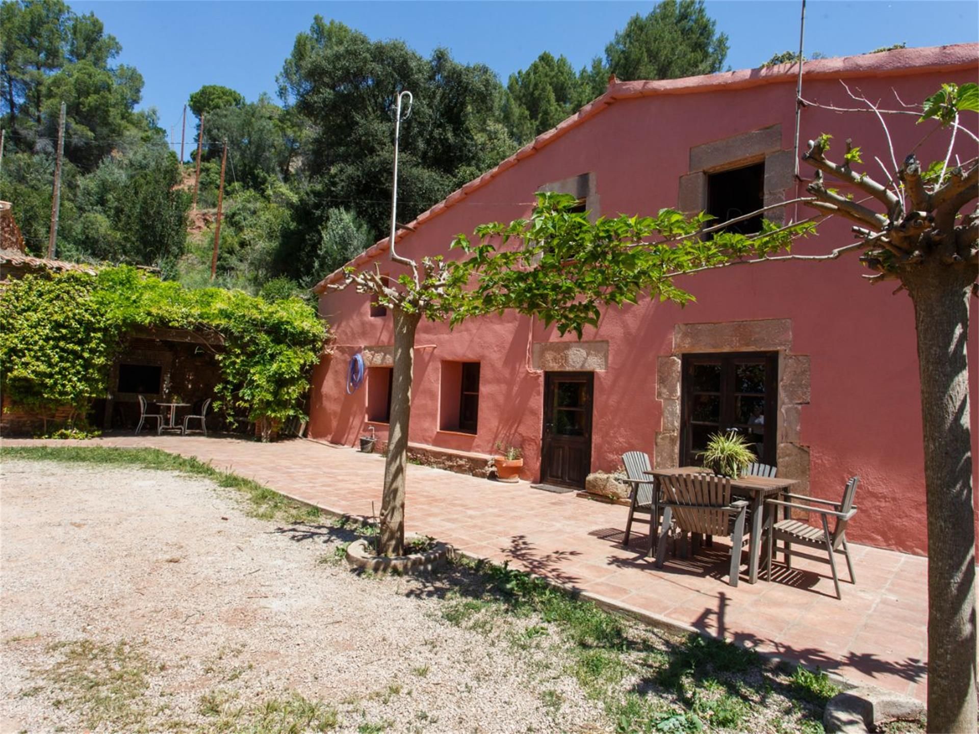 Vista exterior de Finca rústica en venda en Bigues i Riells