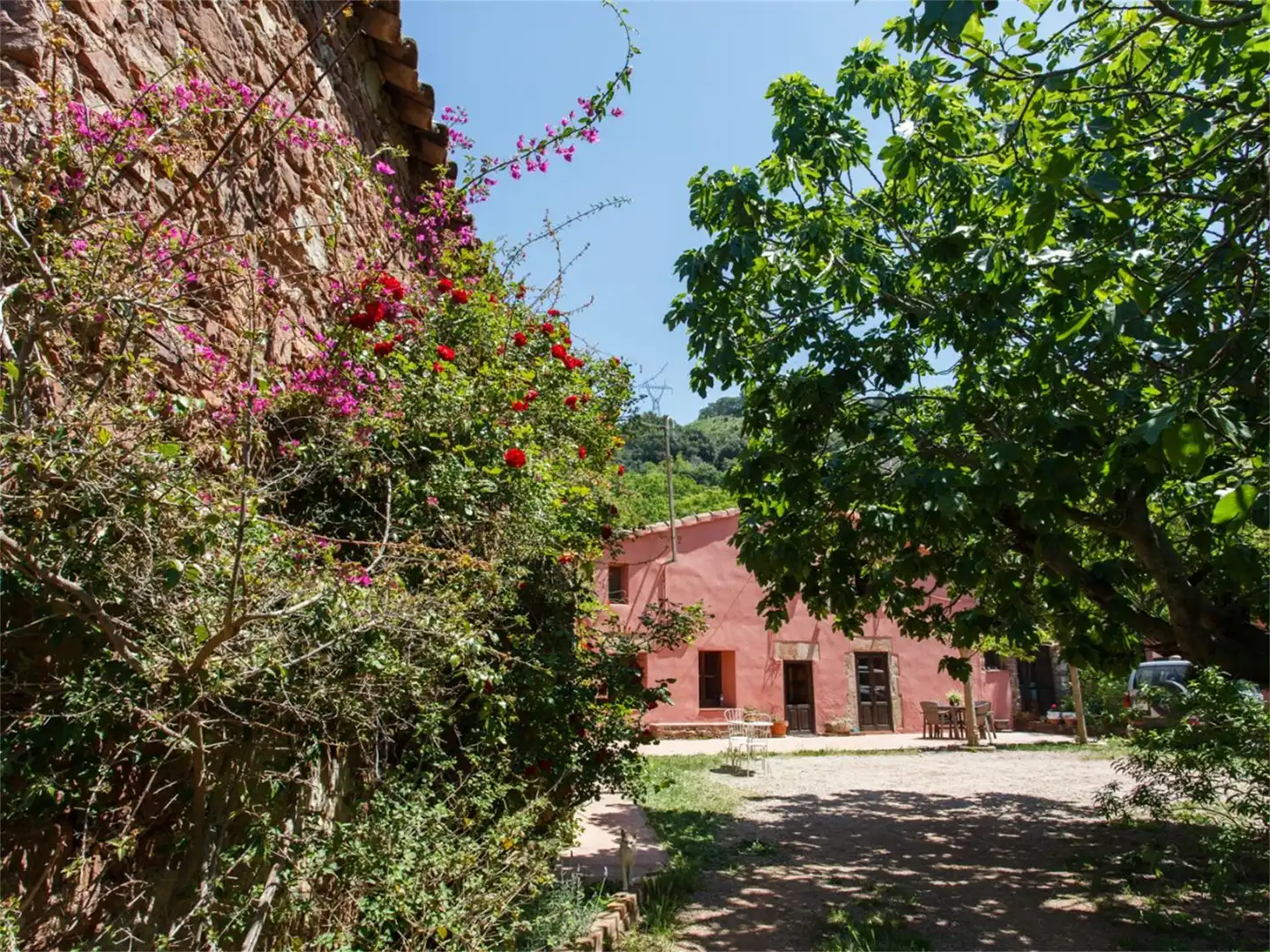 Jardín de Finca rústica en venta en Bigues i Riells del Fai