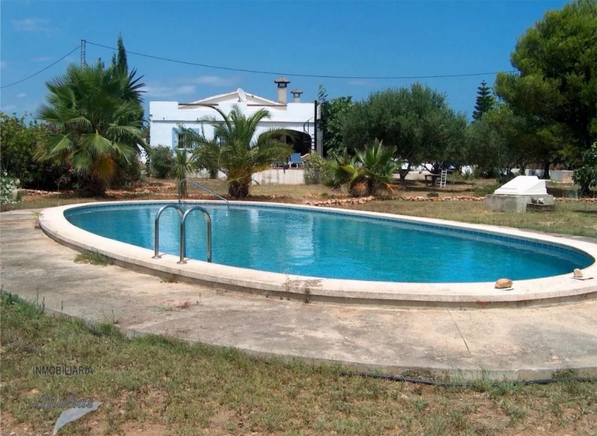 Piscina de Finca rústica en venda en Torreblanca amb Calefacció, Jardí privat i Terrassa
