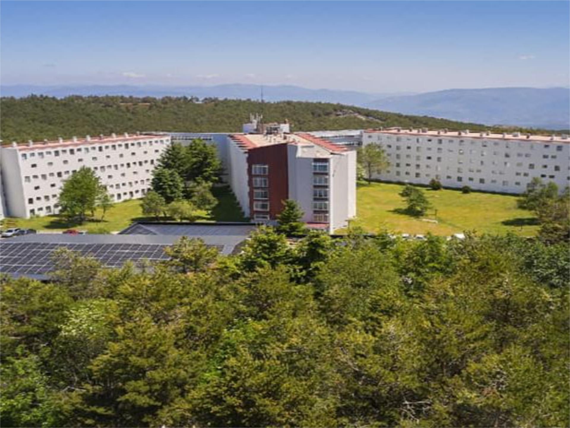 Exterior view of Flat for sale in A Pobra de Trives   with Heating, Private garden and Parquet flooring