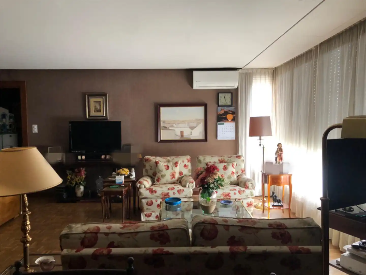 Sala de estar de Piso en venta en Puertollano con Aire acondicionado, Calefacción y Parquet