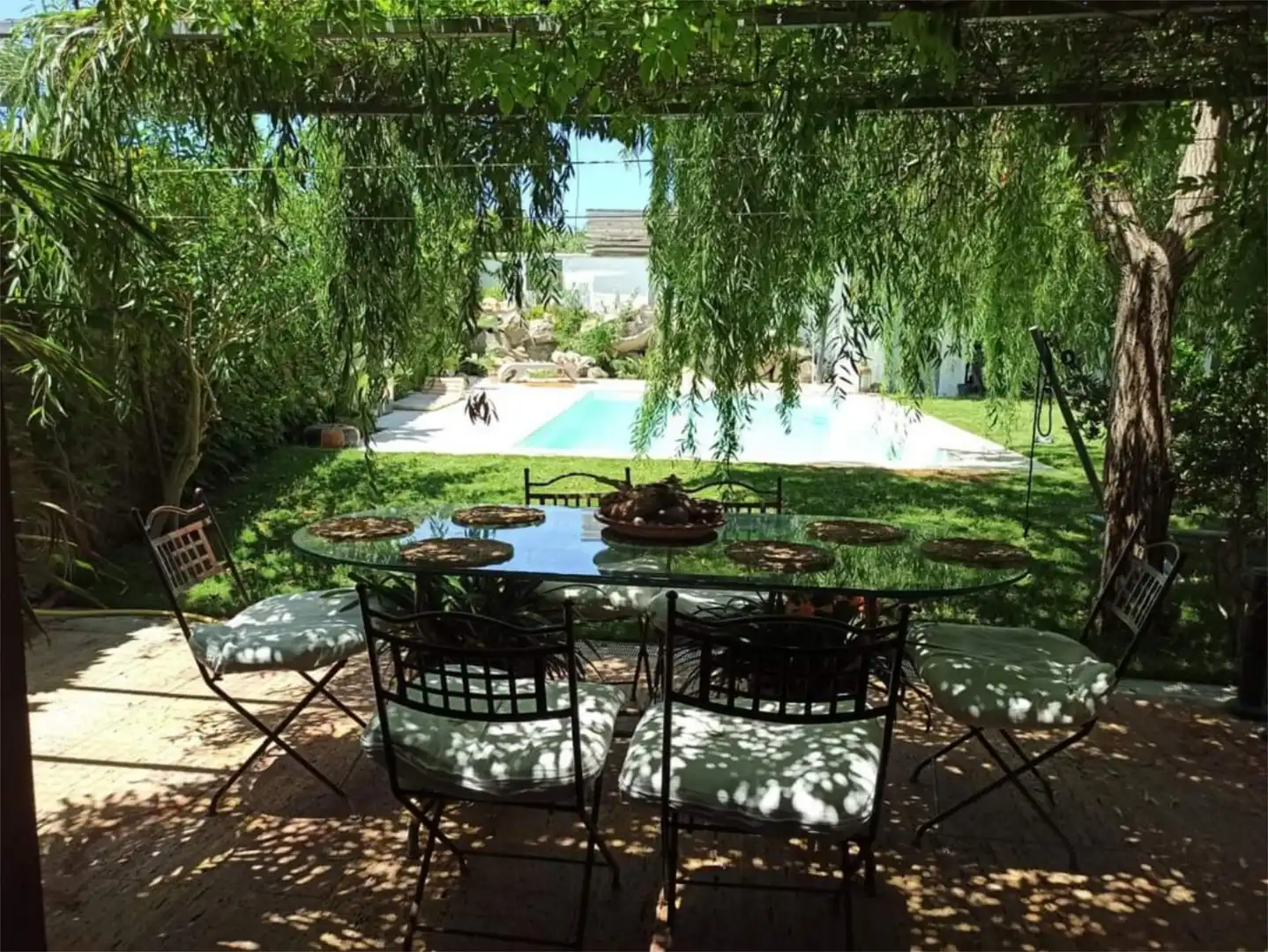 Terraza de Casa o chalet de alquiler en Barbate con Jardín privado, Parquet y Terraza