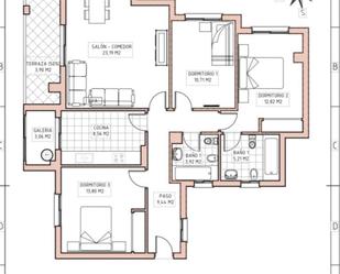 Flat for sale in Bigastro  with Air Conditioner, Parquet flooring and Terrace
