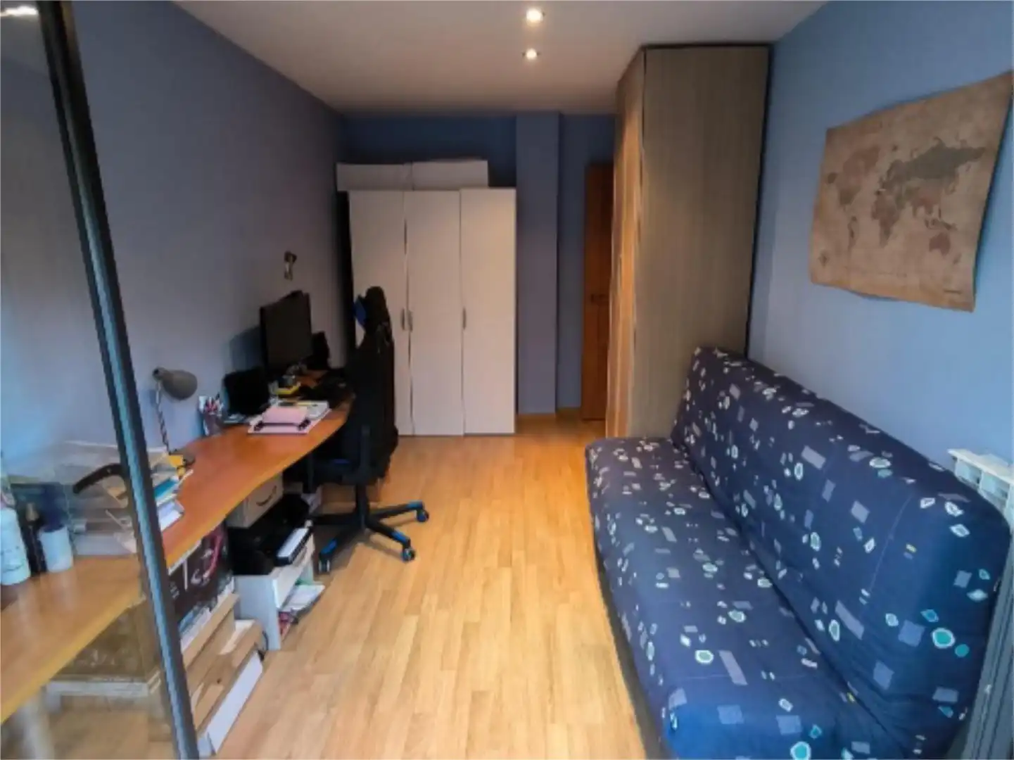 Bedroom of Flat for sale in Gallur  with Air Conditioner, Heating and Parquet flooring