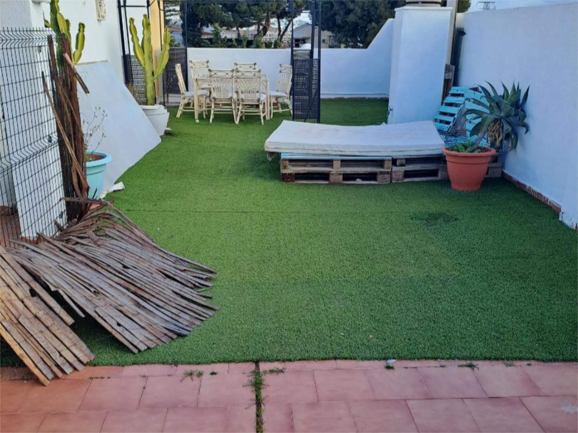 Terrassa de Dúplex en venda en Fuengirola amb Aire condicionat, Calefacció i Jardí privat