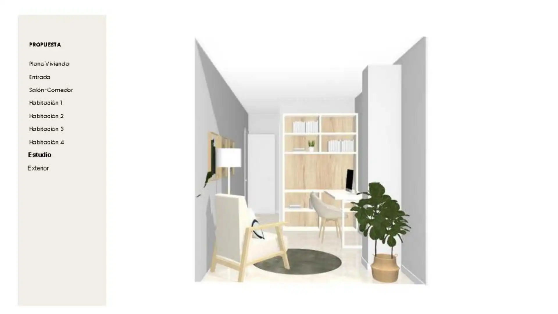 Schlafzimmer von Dachboden zum Verkauf in  Palma de Mallorca mit Klimaanlage und Terrasse