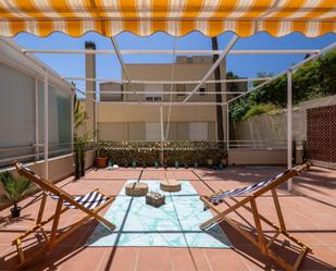Terrace of Flat for sale in Málaga Capital  with Heating, Private garden and Terrace