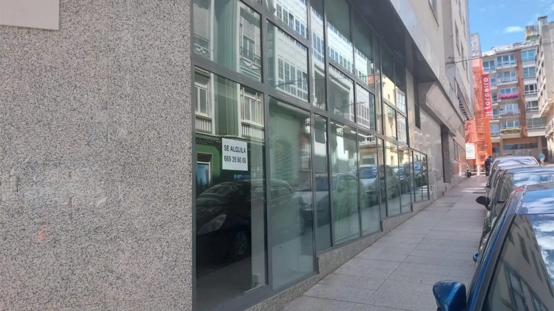 Vista exterior de Local de alquiler en Ferrol con Aire acondicionado y Calefacción