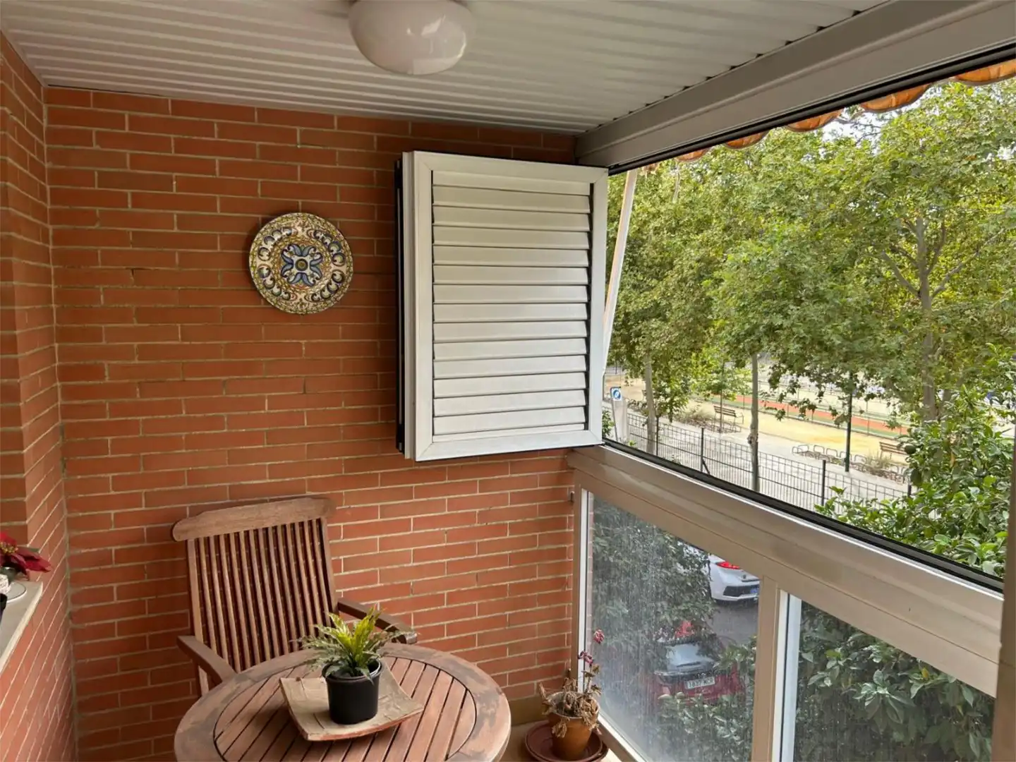 Balcony of Flat for sale in Sevilla  with Air Conditioner, Terrace and Balcony