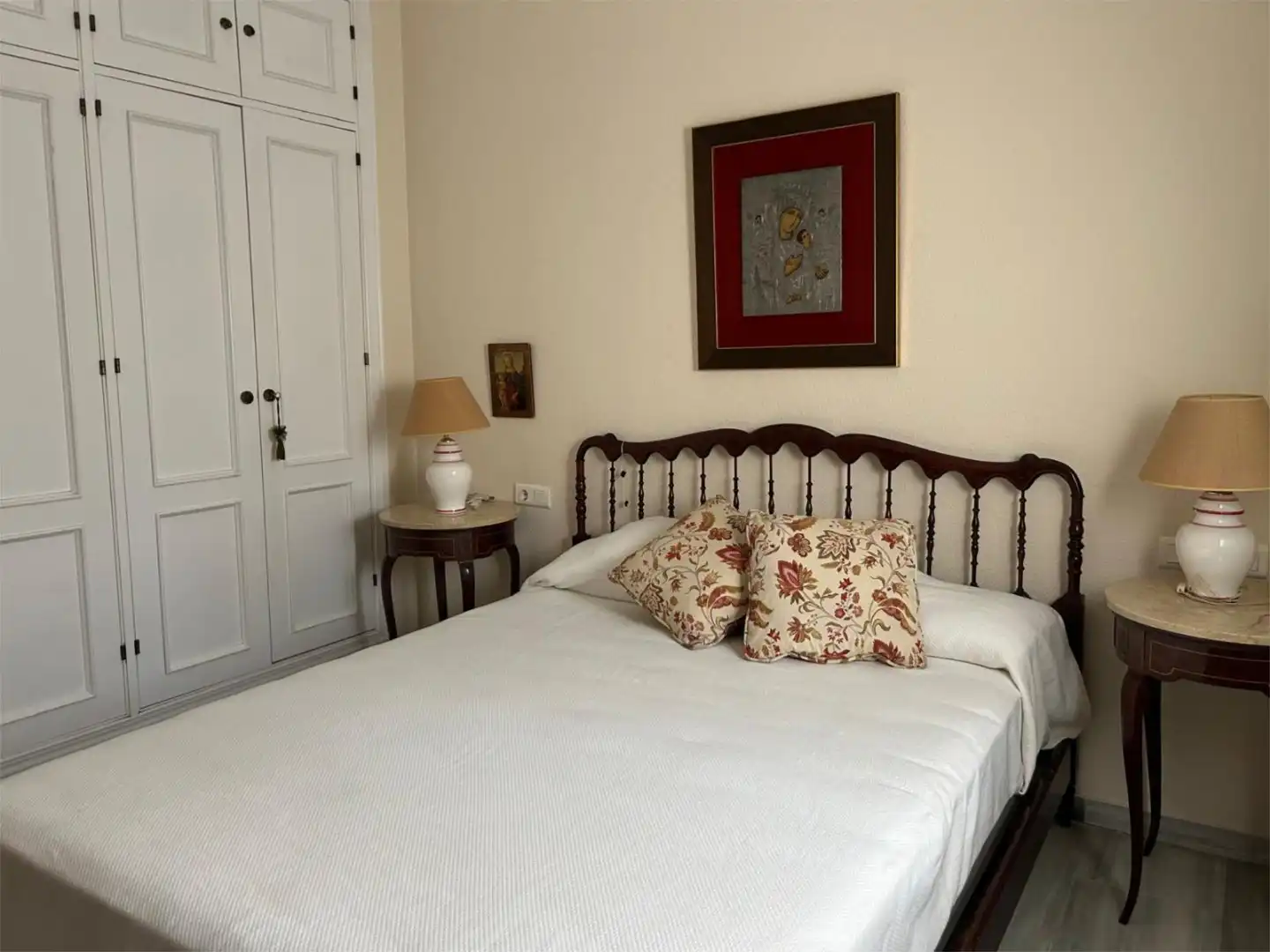Bedroom of Flat for sale in Sevilla  with Air Conditioner, Terrace and Balcony