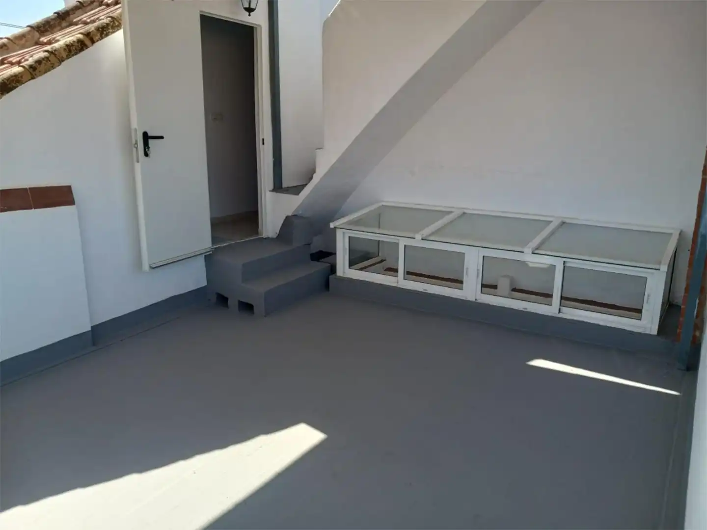 Terrasse von Wohnung zum Verkauf in Villanueva del Río y Minas mit Klimaanlage, Heizung und Terrasse