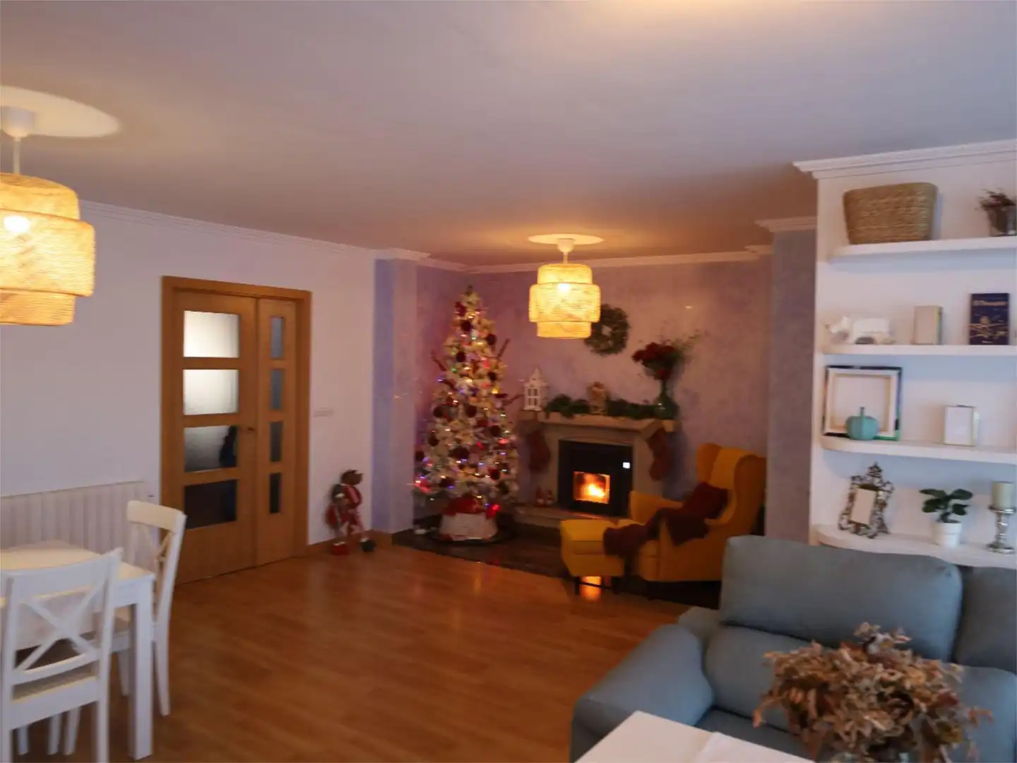 Living room of Houses for sale in Aldearrubia  with Terrace, Swimming Pool and Balcony